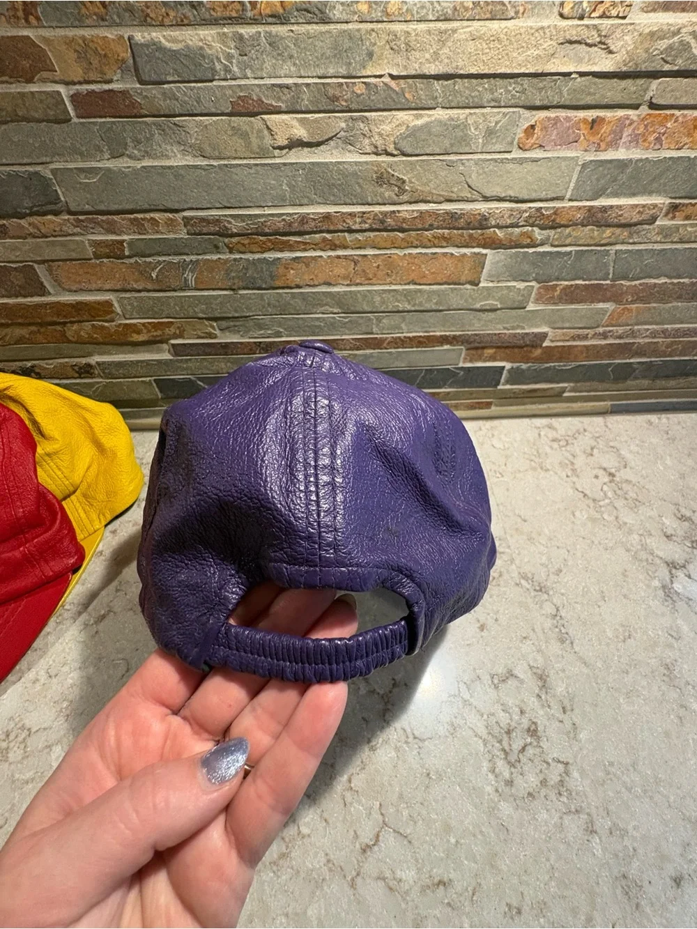 Colorful Casual Cap Bundle - Red, Yellow, Purple, Lavender & Black